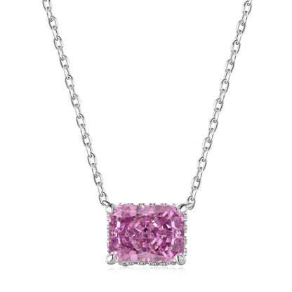 [OAK JURI]Luxurious Square Shape Colorful Necalack