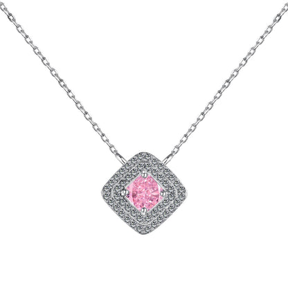 [OAK JURI]Sparkling Asscher Cut Necklace