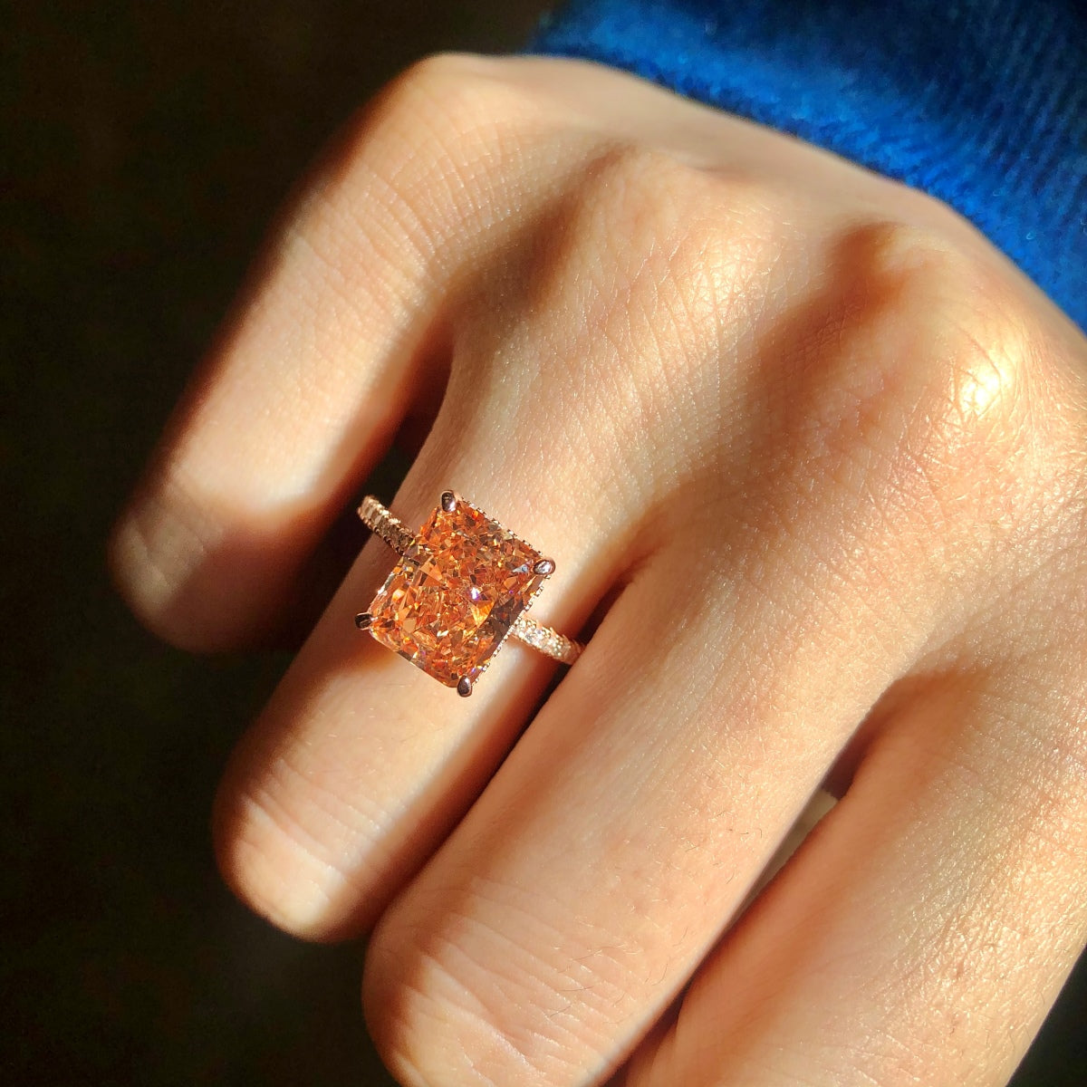 [OAK JURI]4.0 Carat Luxurious Engagement Ring