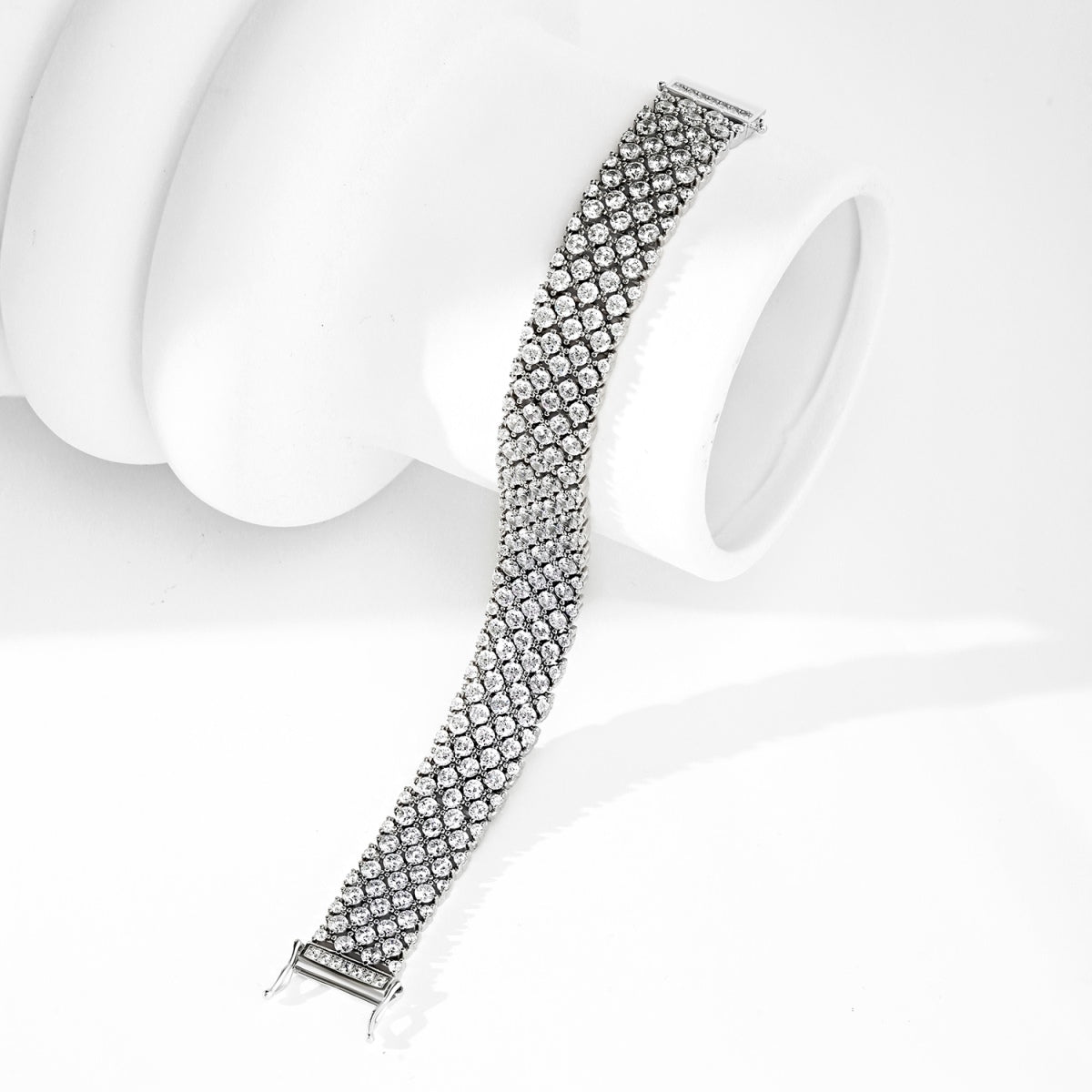 [OAK JURI]Ornate Elegant Round Cut Party Bracelet