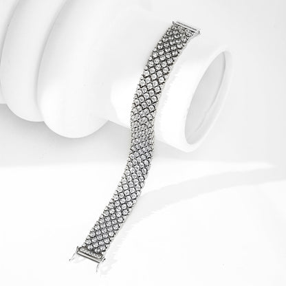[OAK JURI]Ornate Elegant Round Cut Party Bracelet