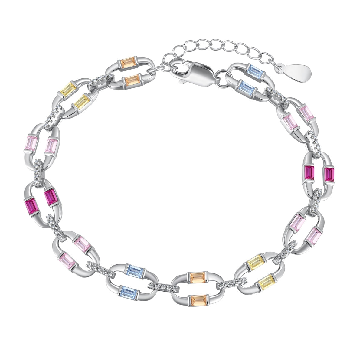 [OAK JURI]Dazzling Colorful Daily Bracelet