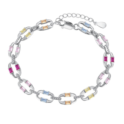 [OAK JURI]Dazzling Colorful Daily Bracelet