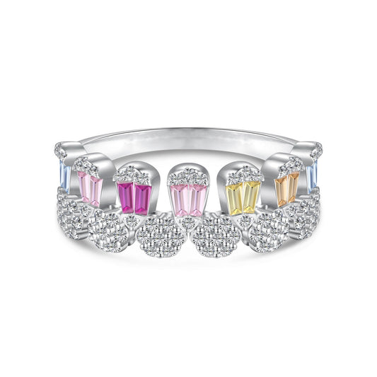 [OAK JURI]Gorgeous Radiant Cut Daily Ring