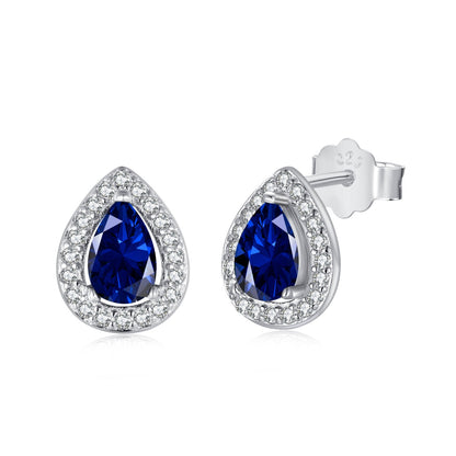 [OAK JURI]Luxurious Water Drop Shape Earrings
