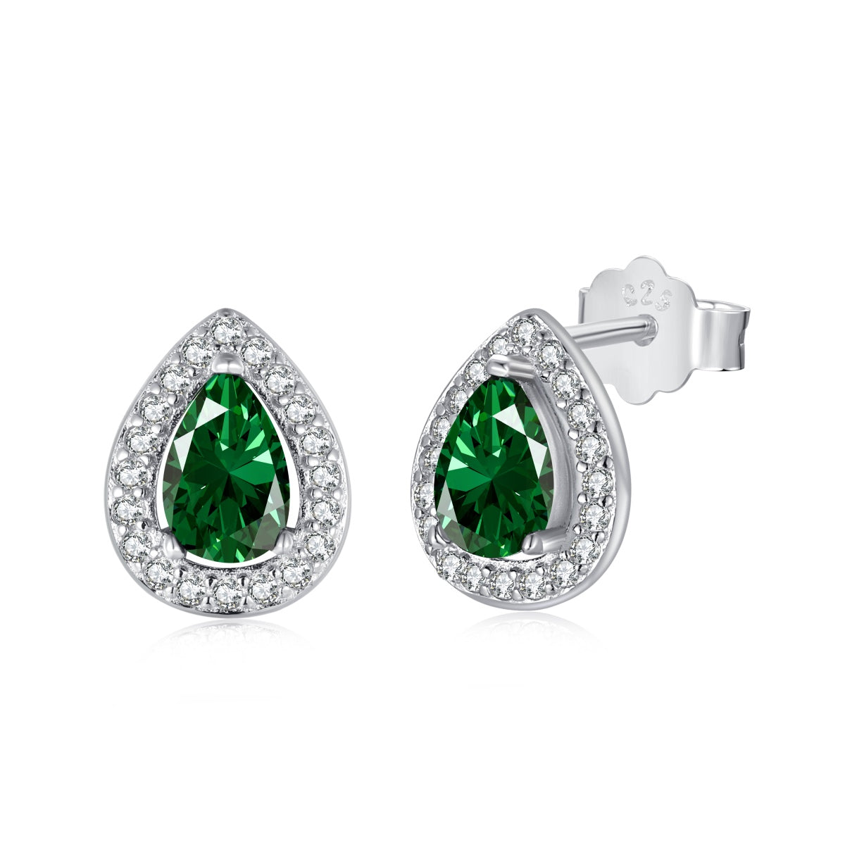 [OAK JURI]Luxurious Water Drop Shape Earrings