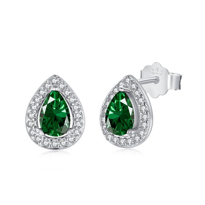 [OAK JURI]Luxurious Water Drop Shape Earrings