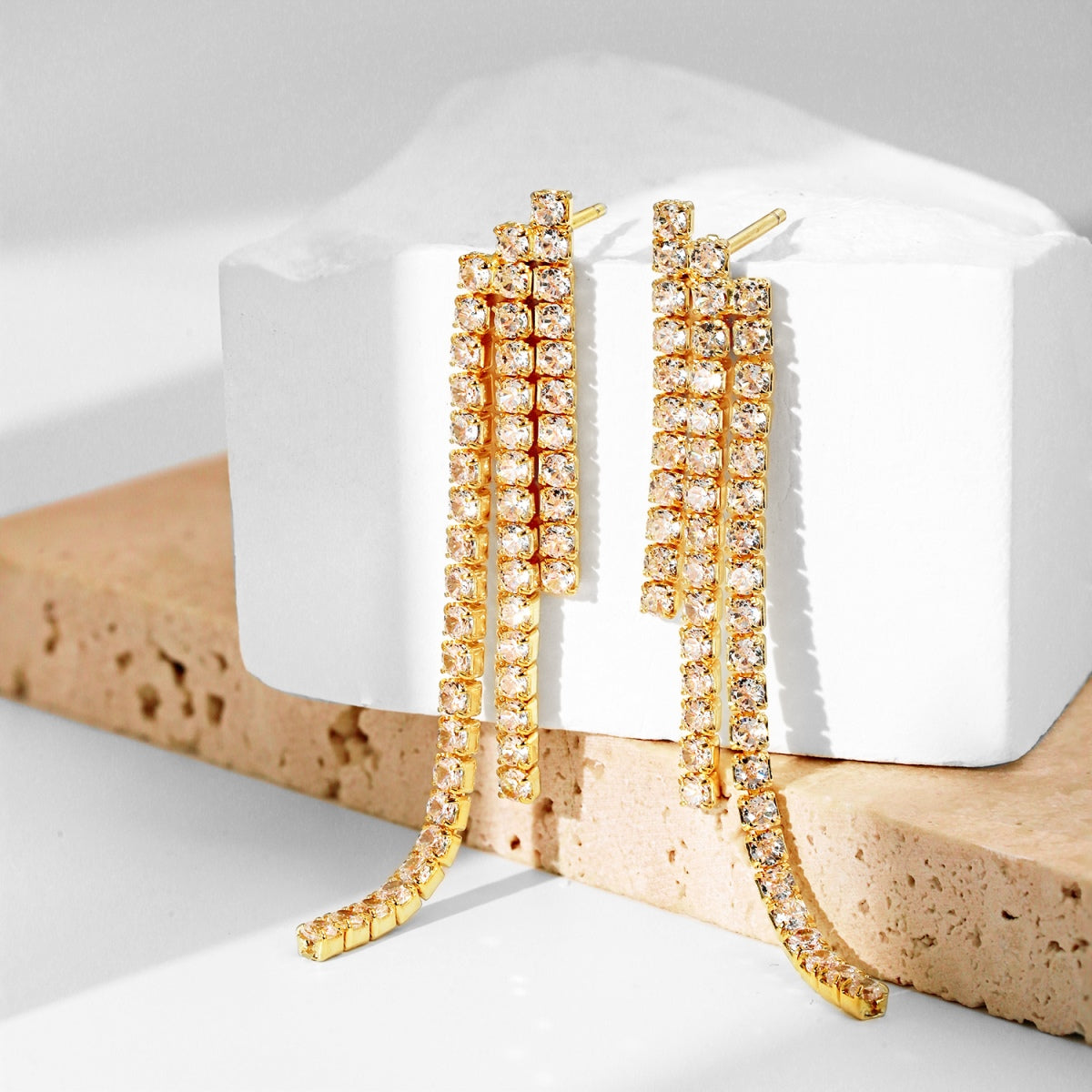 [OAK JURI]Luxurious Dainty Banquet Earrings