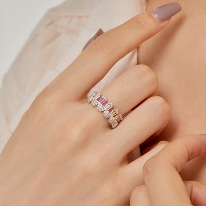 [OAK JURI]Gorgeous Radiant Cut Daily Ring