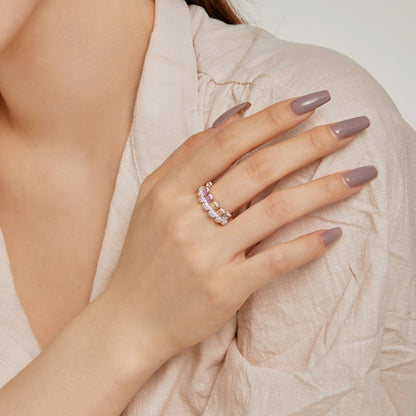 [OAK JURI]Gorgeous Radiant Cut Daily Ring