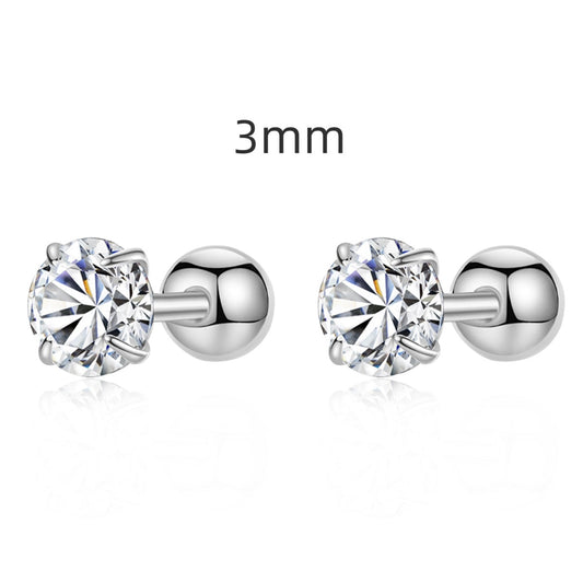 [OAK JURI]Unique U-Shaped Ear Bone Earrings
