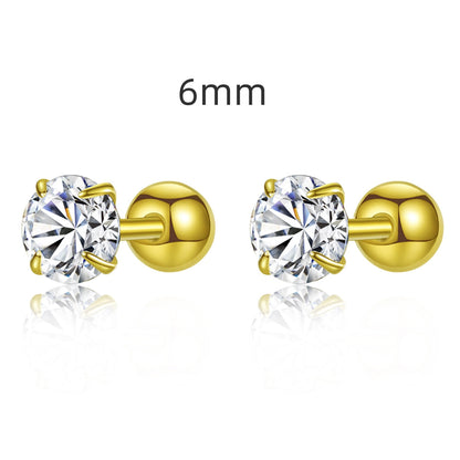[OAK JURI]Unique U-Shaped Ear Bone Earrings