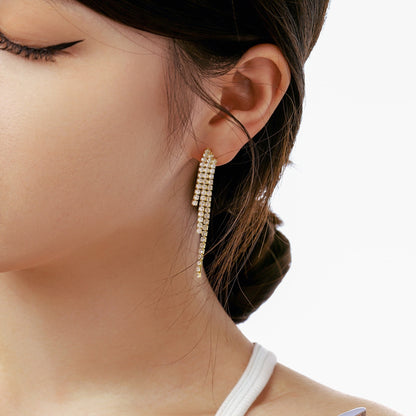 [OAK JURI]Luxurious Dainty Banquet Earrings
