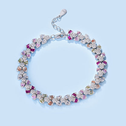 [OAK JURI]Dainty Exquisite Flower Shape Daily Bracelet