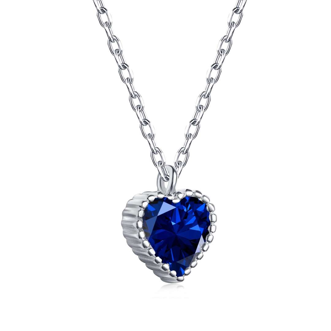 [OAK JURI]Ornate Heart Shape Necklace