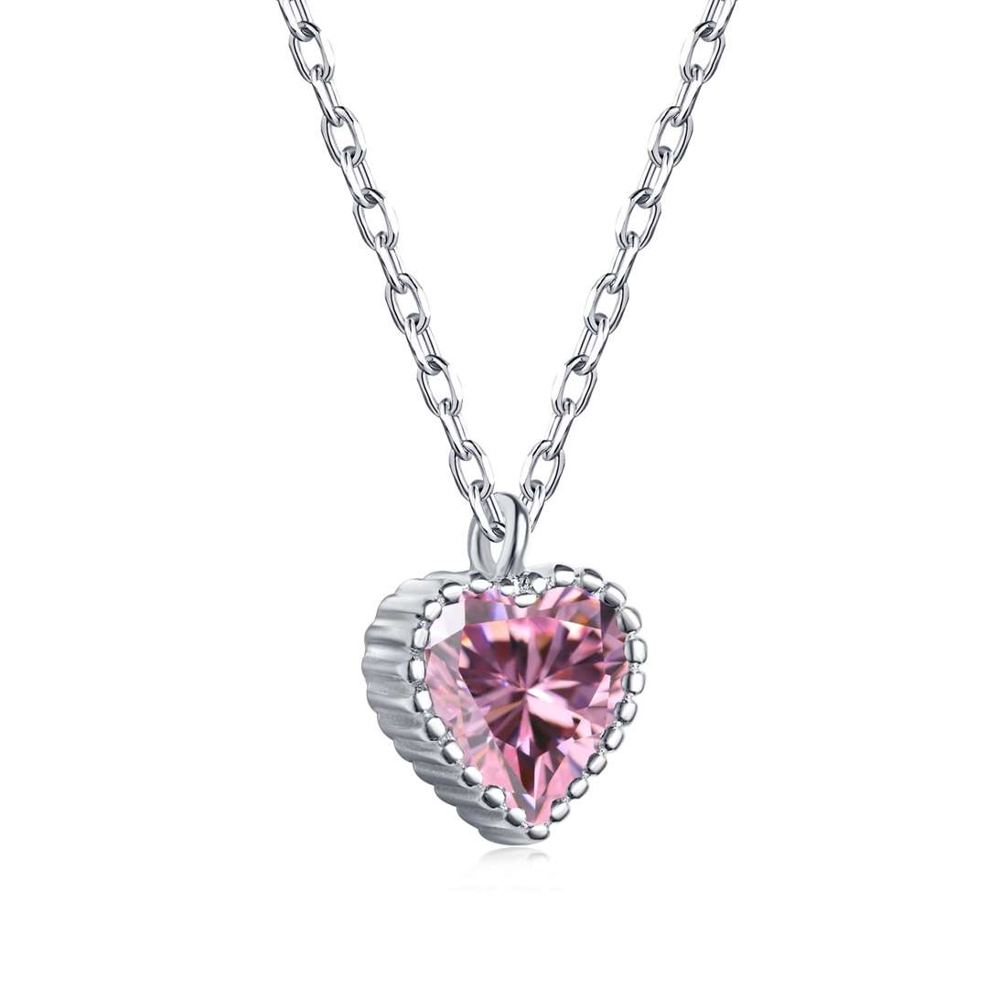 [OAK JURI]Ornate Heart Shape Necklace
