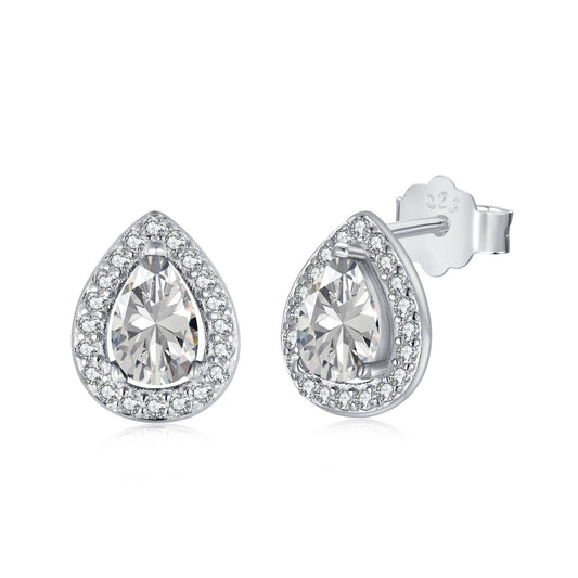 [OAK JURI]Luxurious Water Drop Shape Earrings