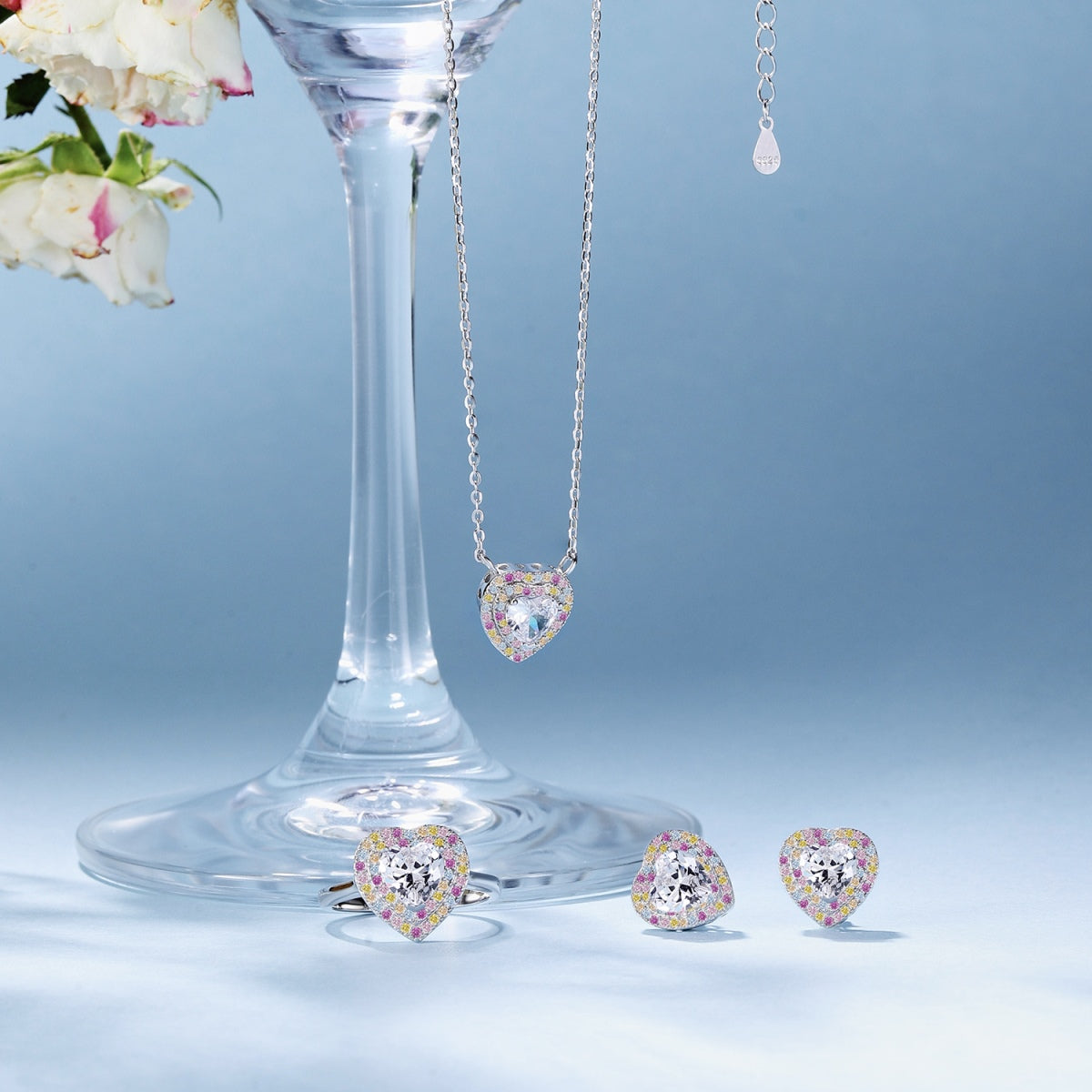 [OAK JURI]Exquisite Heart Shape Necklace