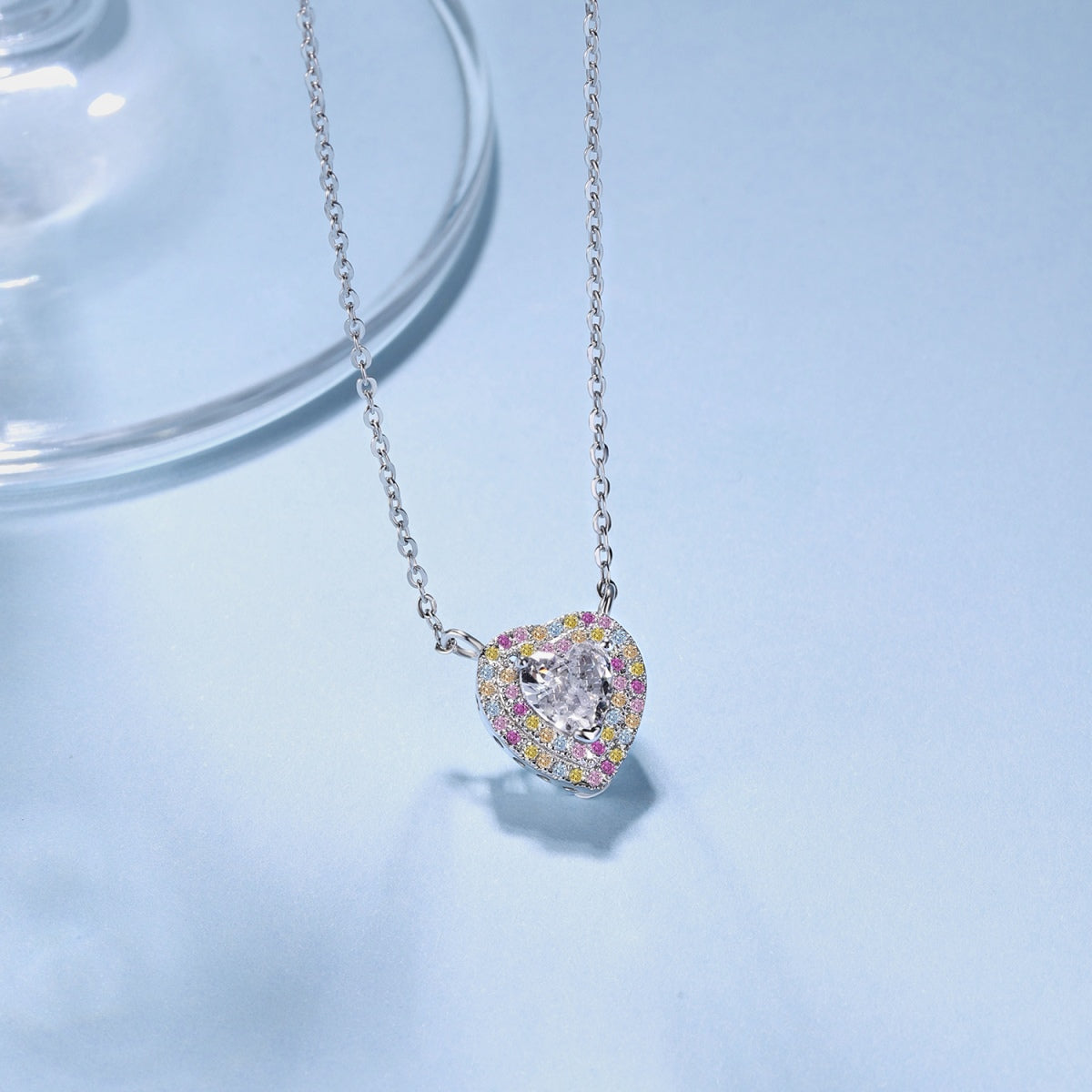 [OAK JURI]Exquisite Heart Shape Necklace