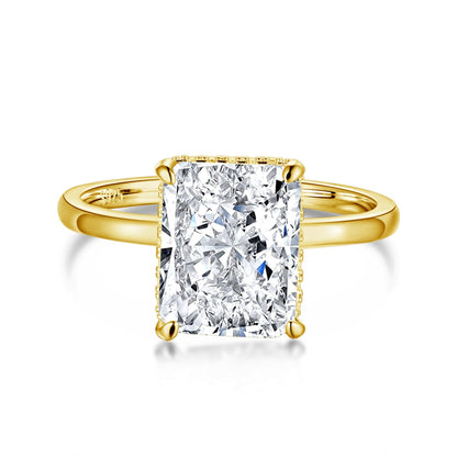 [OAK JURI]4.0 Carat Ornate Enchanting Radiand Cut Banquet Ring