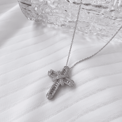 [OAK JURI]Gypsophila With Dimonds Necklace
