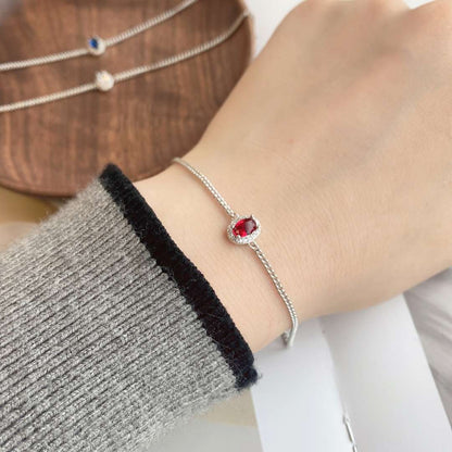 [OAK JURI]Exquisite Oval Shape Bracelet