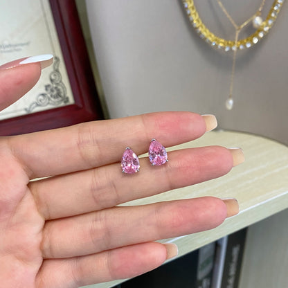 [OAK JURI]Ornate Water Drop Shape Earrings