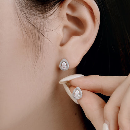 [OAK JURI]Luxurious Water Drop Shape Earrings
