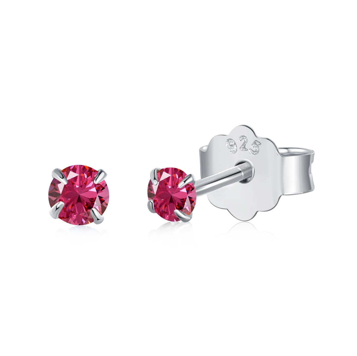 [OAK JURI]Delicate Solitaire Earrings