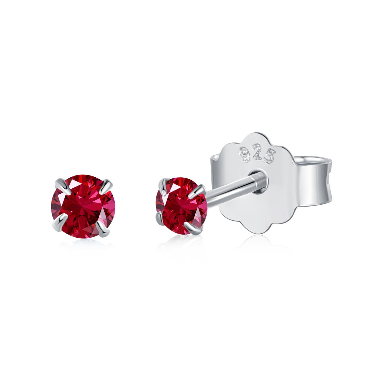 [OAK JURI]Delicate Solitaire Earrings