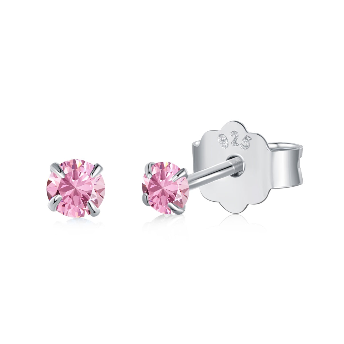 [OAK JURI]Delicate Solitaire Earrings