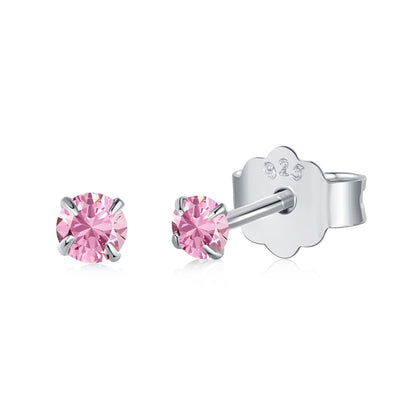 [OAK JURI]Delicate Solitaire Earrings