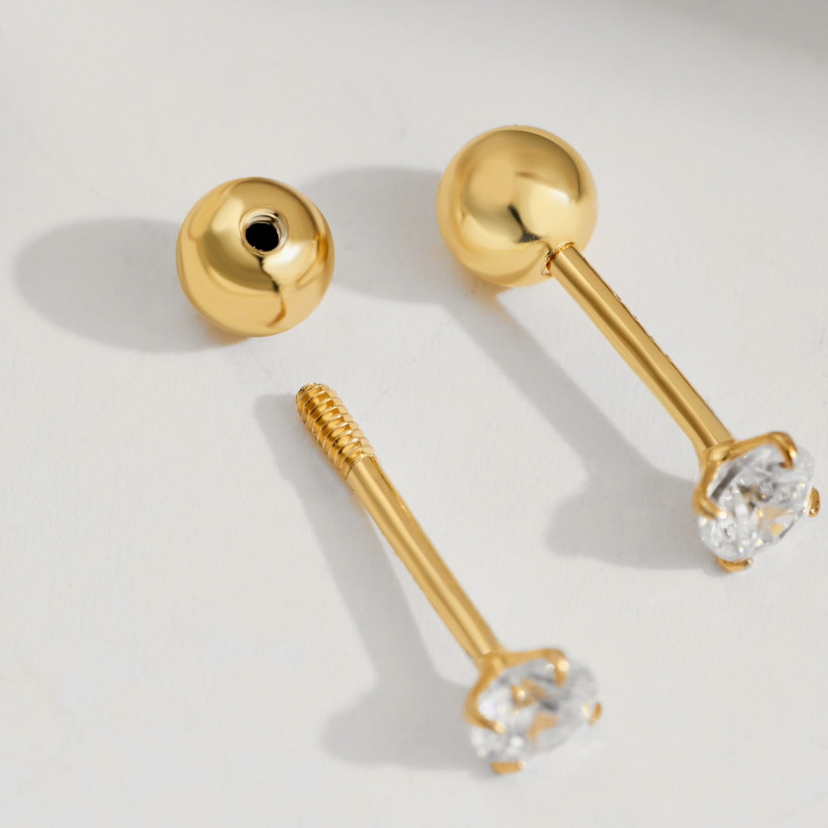 [OAK JURI]Unique U-Shaped Ear Bone Earrings