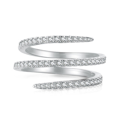 [OAK JURI]Unique Vibrant Entangle Daily Ring