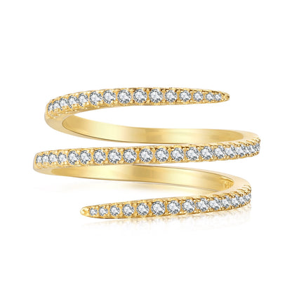[OAK JURI]Unique Vibrant Entangle Daily Ring
