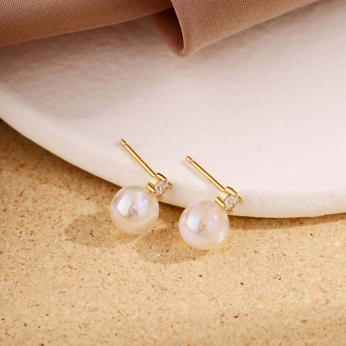 [OAK JURI]Symphony Mermaid Pearl Earrings