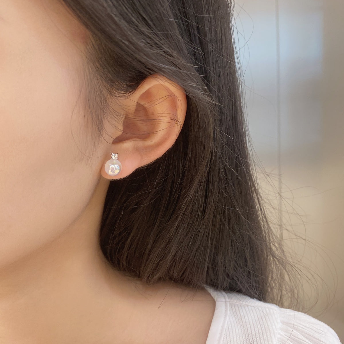 [OAK JURI]Symphony Mermaid Pearl Earrings