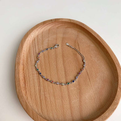 [OAK JURI]Colorful Bead Array Bracelet