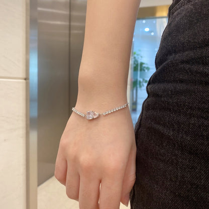 [OAK JURI]Dazzling Unique Multi Shape Lover Bracelet