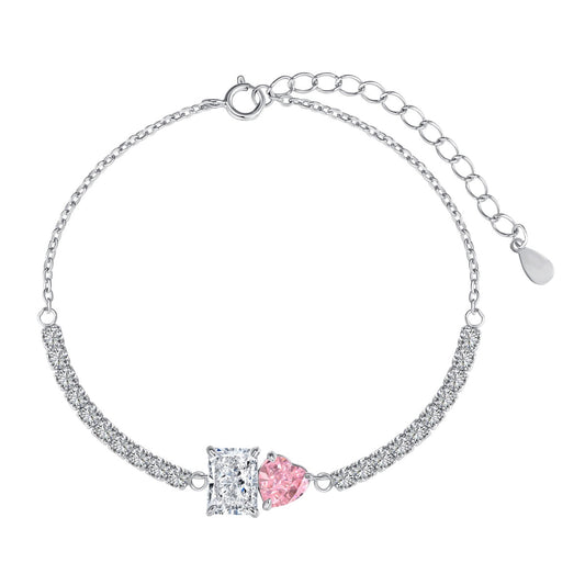 [OAK JURI]Dazzling Unique Multi Shape Lover Bracelet