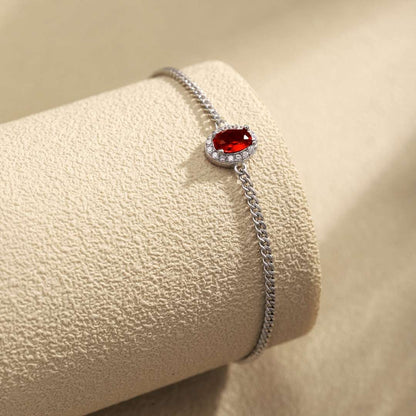 [OAK JURI]Exquisite Oval Shape Bracelet