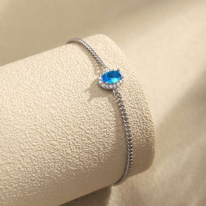 [OAK JURI]Exquisite Oval Shape Bracelet