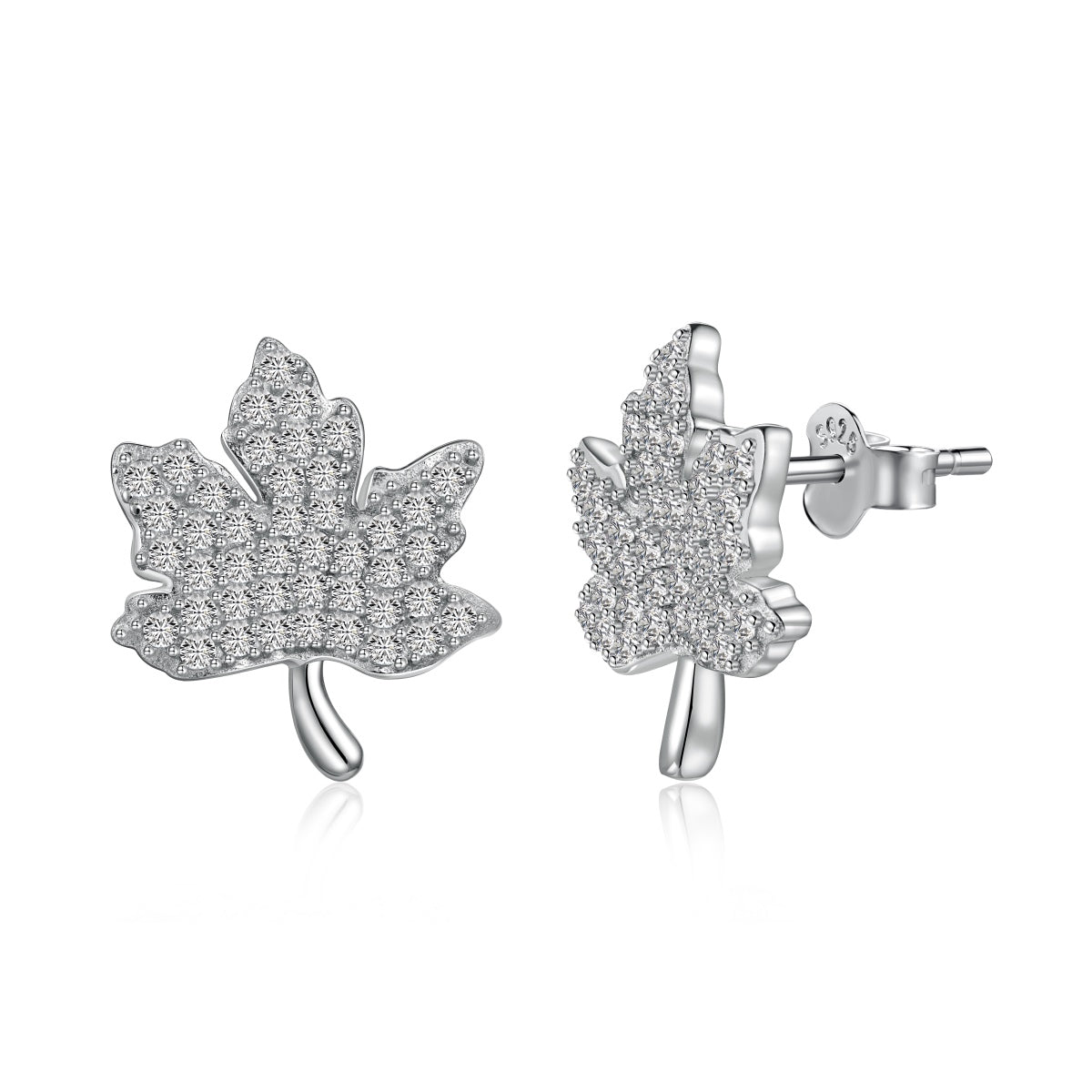 [OAK JURI]Exquisite Maple Leaf Design Earrings