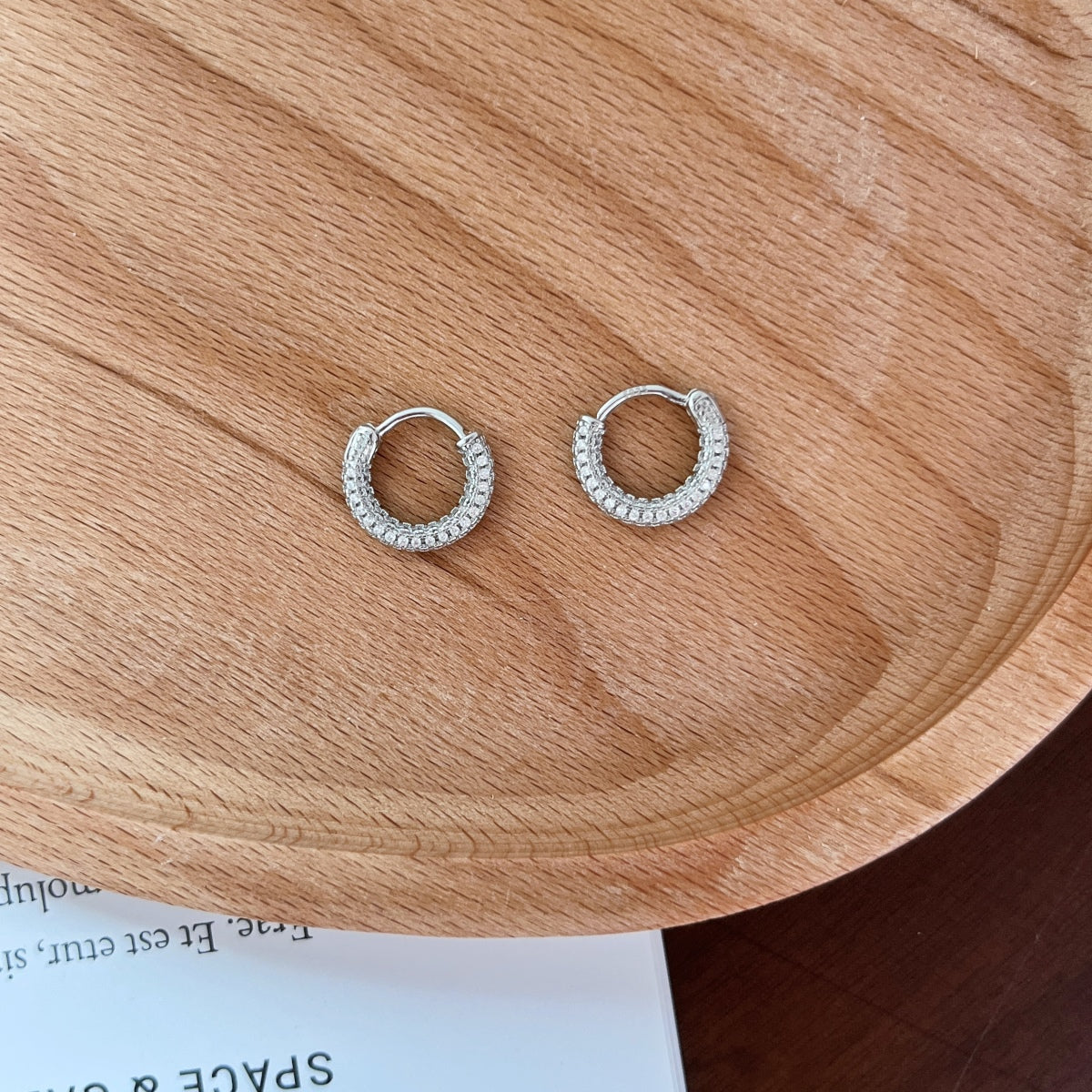 [OAK JURI]Delicate Versatile Daily Earrings