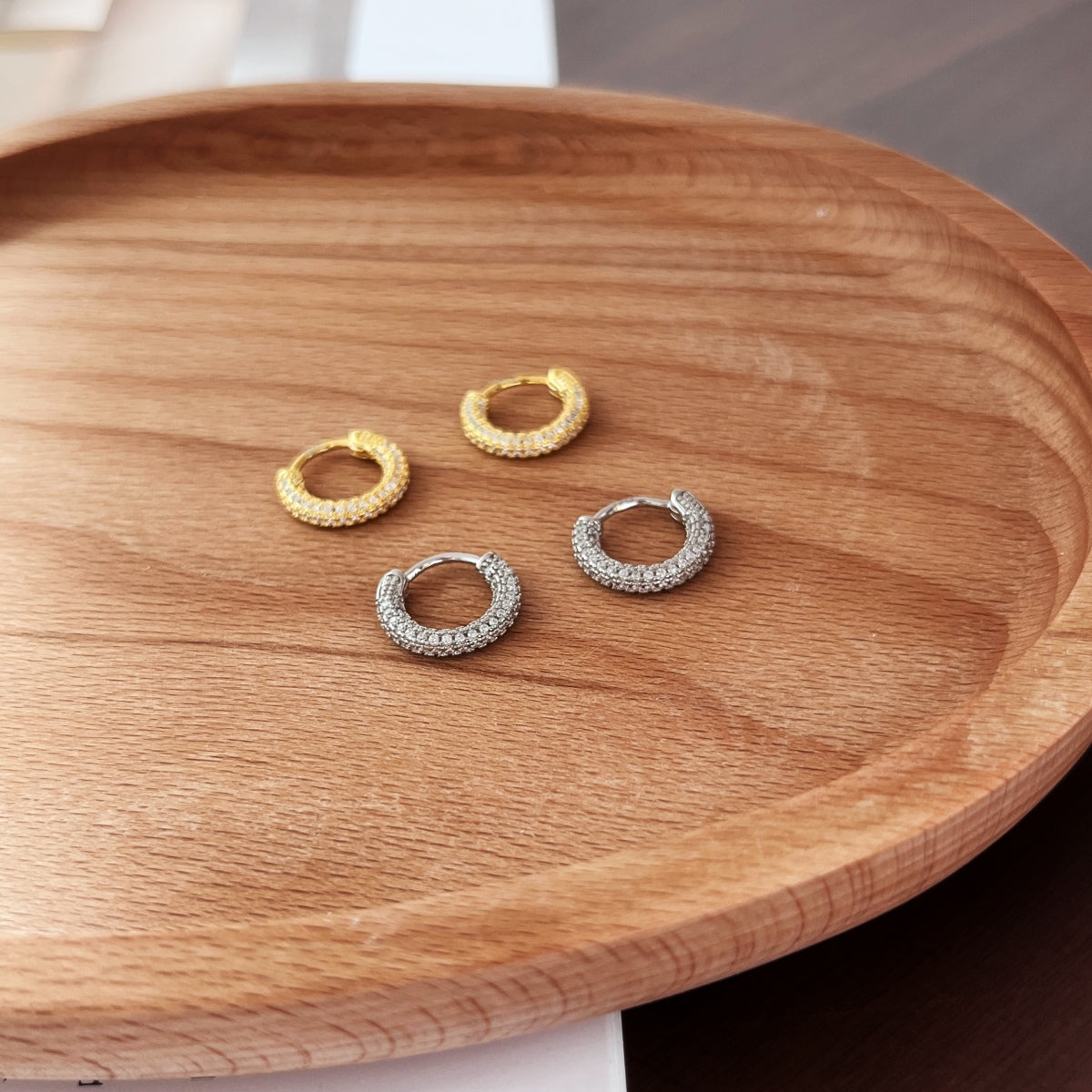 [OAK JURI]Delicate Versatile Daily Earrings