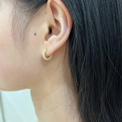 [OAK JURI]Delicate Versatile Daily Earrings
