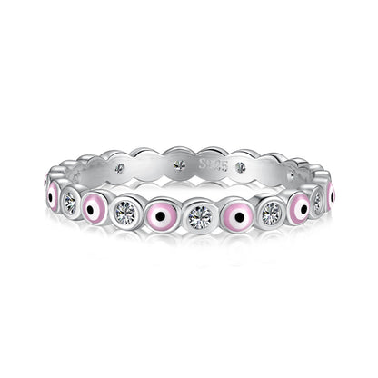 [OAK JURI]Sparkling Vibrant Round Shape Daily Ring