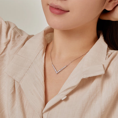 [OAK JURI]Ornate Round Cut Necklace
