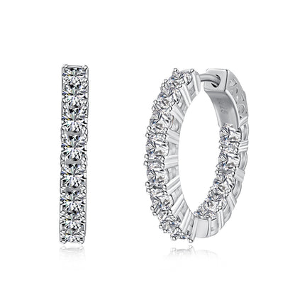 [OAK JURI]Unique Round Cut Daily Earrings