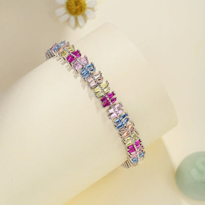 [OAK JURI]Sparkling Exquisite Multi Cut Party Bracelet